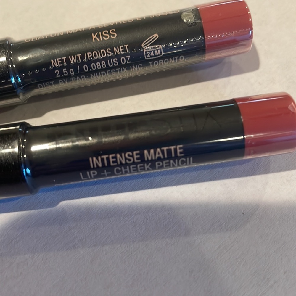 Nudestix x 2 “Kiss” Lip & Cheek Pencil - Picture 3 of 4